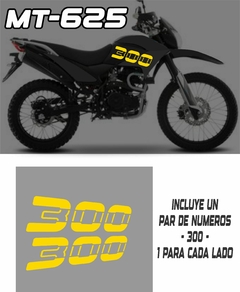 KIT REFLECTIVOS NUMEROS 300 MT-625 - (copia) - comprar en línea