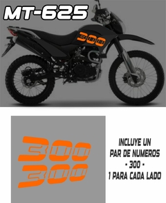 Imagen de KIT REFLECTIVOS NUMEROS 300 MT-625 - (copia)