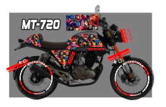 KIT CALCOMANIAS VENTO ROCKETMAN CHUCKY + REFLEJANTES - comprar en línea