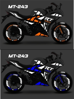 RT 250 SPORT KIT REFLECTIVOS ITALIKA AMG - tienda en línea