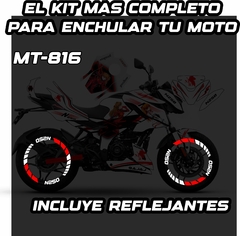N 250 EVANGELION KIT DE CALCOMANIAS VINIL + REFLEJANTES - Ahuevosi