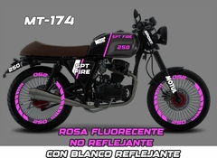 Imagen de KIT REFLECTIVOS ITALIKA sptfire 250 SPTFIRE250 SPT FIRE