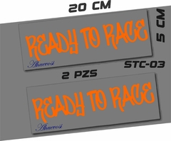CALCOMANIAS REFLEJANTES READY TO RACE
