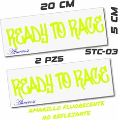 CALCOMANIAS REFLEJANTES READY TO RACE