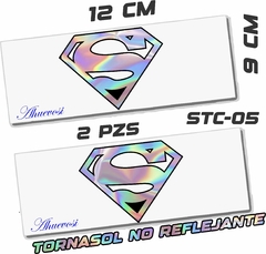 CALCOMANIAS REFLEJANTES SUPERMAN - comprar en línea