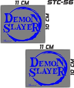 CALCOMANIAS REFLEJANTES DEMON SLAYER - tienda en línea
