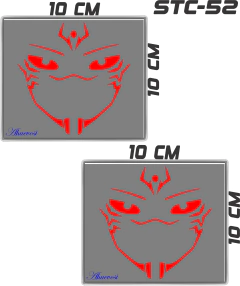 CALCOMANIAS REFLEJANTES JUJUTSU KAISEN SUKUNA - Ahuevosi
