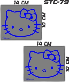 CALCOMANIAS REFLEJANTES HELLO KITTY - Ahuevosi