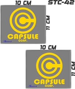 CALCOMANIAS REFLEJANTES CAPSULE CORP. - Ahuevosi