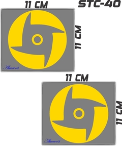 CALCOMANIAS REFLEJANTES SHARINGAN SHIS NARUTO - Ahuevosi
