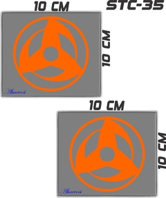 CALCOMANIAS REFLEJANTES Mangekyou Sharingan - comprar en línea