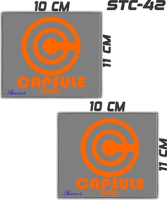 CALCOMANIAS REFLEJANTES CAPSULE CORP. - comprar en línea