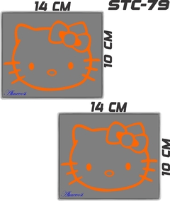 CALCOMANIAS REFLEJANTES HELLO KITTY
