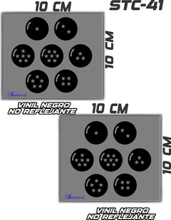 Imagen de CALCOMANIAS REFLEJANTES 7 ESFERAS DEL DRAGON