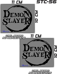 Imagen de CALCOMANIAS REFLEJANTES DEMON SLAYER