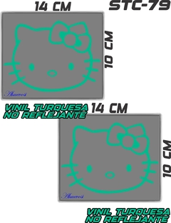 CALCOMANIAS REFLEJANTES HELLO KITTY - Ahuevosi