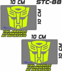CALCOMANIAS REFLEJANTES AUTOBOTS - Ahuevosi