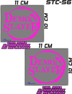 CALCOMANIAS REFLEJANTES DEMON SLAYER en internet
