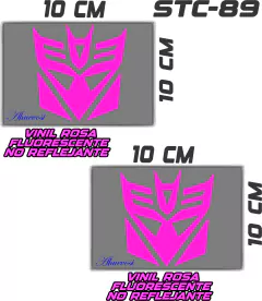 CALCOMANIAS REFLEJANTES DECEPTICONS en internet