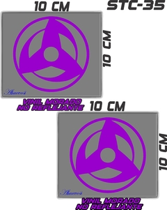 CALCOMANIAS REFLEJANTES Mangekyou Sharingan - comprar en línea