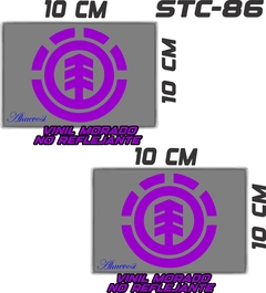 CALCOMANIAS REFLEJANTES ELEMENTAL SKATEBOARDS - comprar en línea