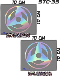 CALCOMANIAS REFLEJANTES Mangekyou Sharingan