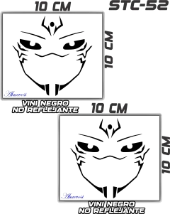 Imagen de CALCOMANIAS REFLEJANTES JUJUTSU KAISEN SUKUNA