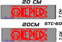 Imagen de CALCOMANIAS REFLEJANTES ONE PIECE