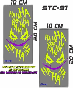 CALCOMANIAS REFLEJANTES JOKER HAHAHA - comprar en línea