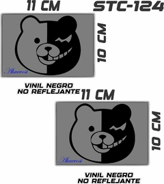 Imagen de CALCOMANIAS REFLEJANTES Momokuma Dangan Ronpa