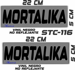 Imagen de CALCOMANIAS REFLEJANTES MORTALIKA