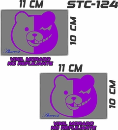 CALCOMANIAS REFLEJANTES Momokuma Dangan Ronpa - tienda en línea