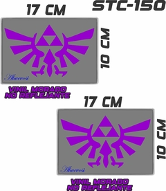 CALCOMANIAS REFLEJANTES SIMBOLO DE HYRULE - tienda en línea
