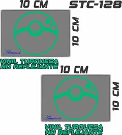 CALCOMANIAS REFLEJANTES POKEBALL - Ahuevosi