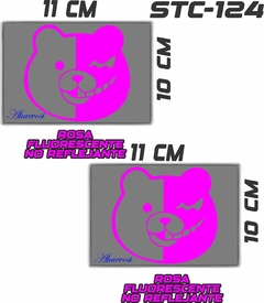 CALCOMANIAS REFLEJANTES Momokuma Dangan Ronpa en internet