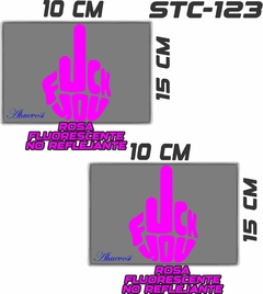 CALCOMANIAS REFLEJANTES FUCK YOU en internet