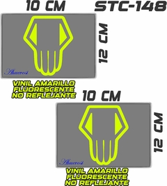 CALCOMANIAS REFLEJANTES BAKUGO CALAVERA - comprar en línea