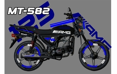 VENTO BLAST 125 CALCOMANIAS RACING AMG en internet