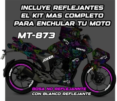 vento tornado KIT DE CALCOMANIAS VINIL joker + REFLEJANTES - Ahuevosi