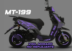 KIT CALCOMANIAS REFLEJANTES WS 150 SPORT - tienda en línea