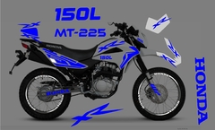 KIT CALCOMANIAS HONDA XR 150 L 150L - Ahuevosi