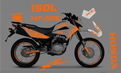 KIT CALCOMANIAS HONDA XR 150 L 150L - comprar en línea