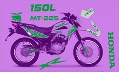 Imagen de KIT CALCOMANIAS HONDA XR 150 L 150L