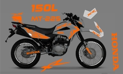 KIT CALCOMANIAS HONDA XR 150 L 150L