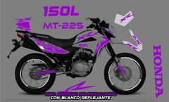 KIT CALCOMANIAS HONDA XR 150 L 150L - comprar en línea
