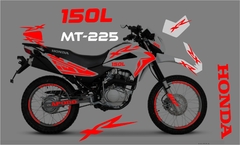KIT CALCOMANIAS HONDA XR 150 L 150L - comprar en línea