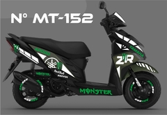 KIT REFLECTIVOS YAMAHA RAY ZR MONSTER
