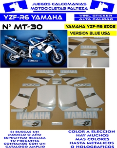 YAMAHA YZF - R6 2002 en internet
