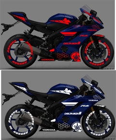KIT REFLECTIVOS YAMAHA R6 - Ahuevosi