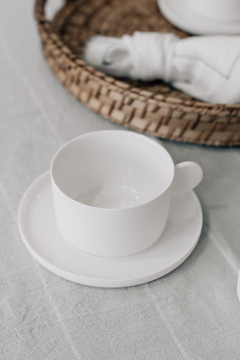 TAZA Y PLATO CAPRI 200 ML X2 en internet